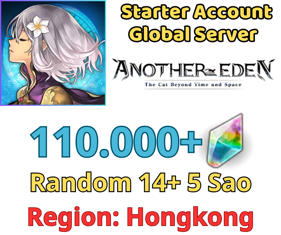 [GLOBAL] Another Eden 110000+ Gem